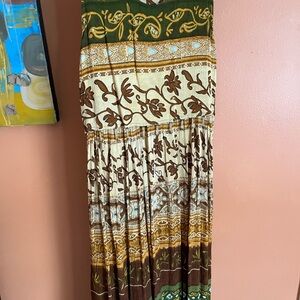 Bohemian Floral dress Y2K MPH dress